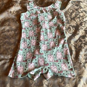 Girls size large Destira gymnastics leotard